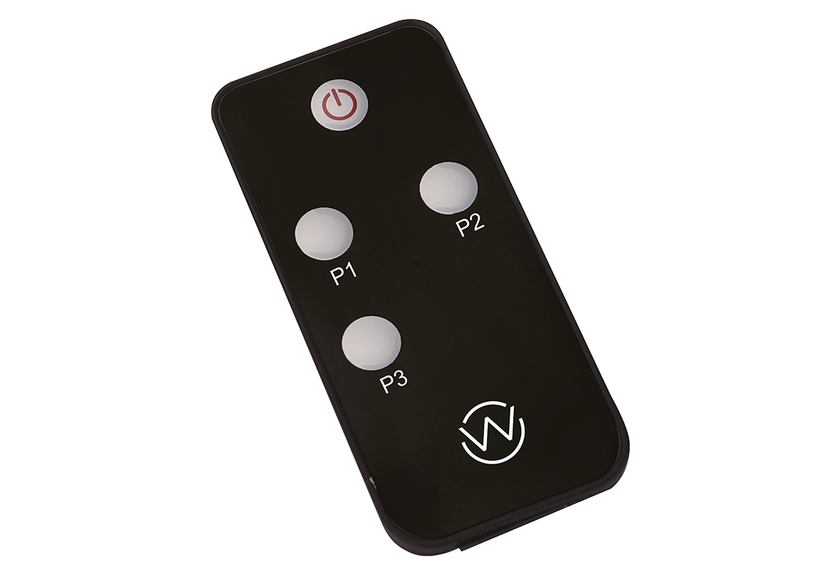 Απεικονίζεται το τηλεχειριστήριο.